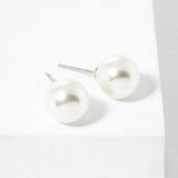 10mm Pearl Stud Earrings - Madeline Love - Flyclothing LLC