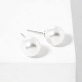 10mm Pearl Stud Earrings - Madeline Love - Flyclothing LLC