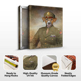 Pet Beagle Military Dog Sign - Tailored Canvases - Flyclothing LLC