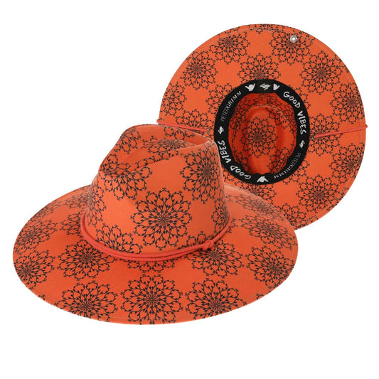 Peter Grimm Orange Dahila Resort Hat - Peter Grimm