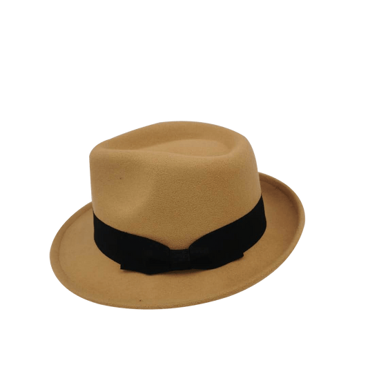 Peter Grimm Tan Bugsy Hat - Peter Grimm