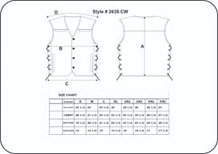 2638.CW - Mens Premium Leather Vest
