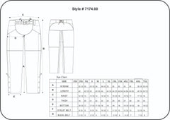 7174.00 - Ladies Premium Lambskin Leather Chaps