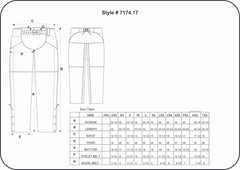 7174.17 - Ladies Premium Lambskin Leather Chaps
