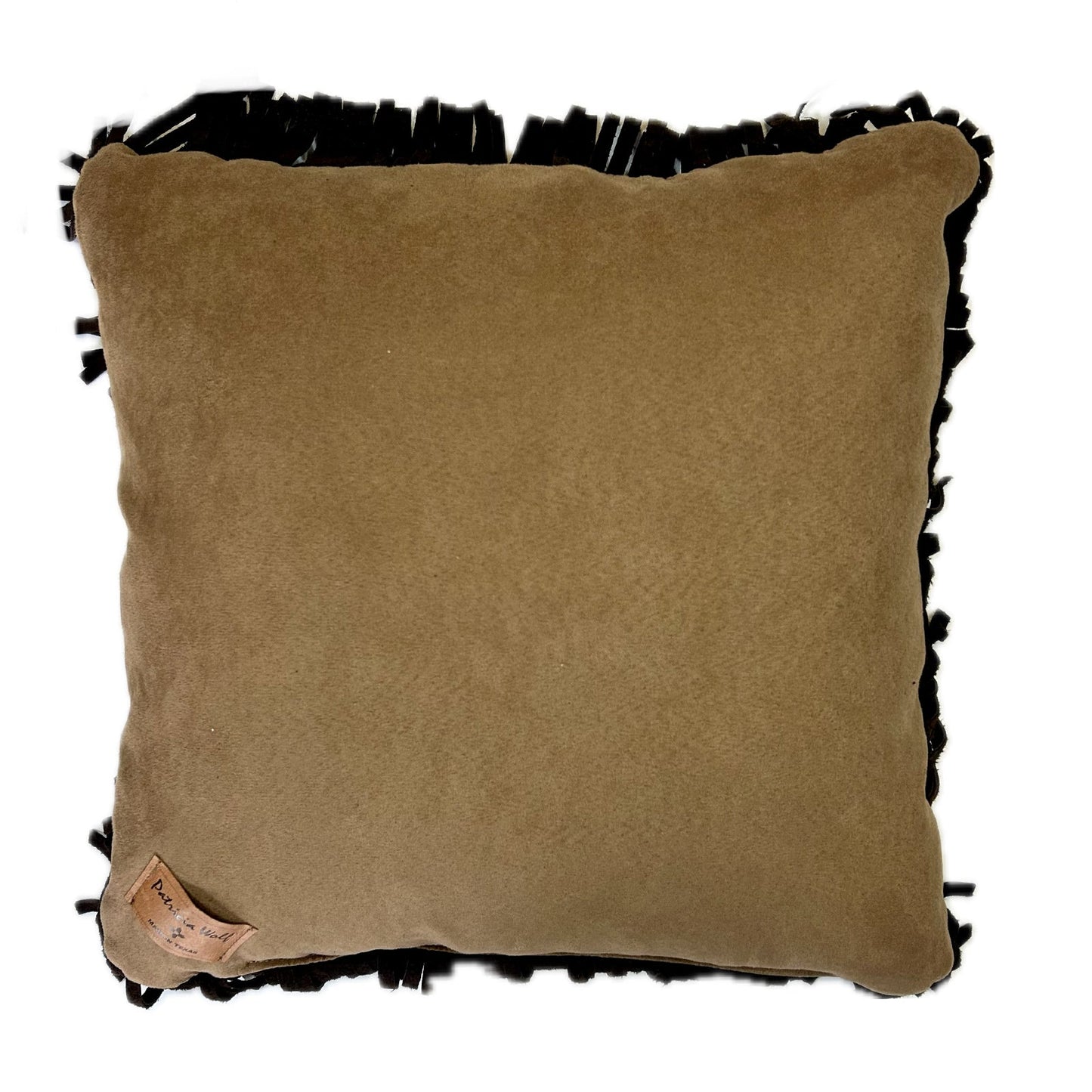 Rockmount Vintage Bronc Leather Fringe Western Pillow - Rockmount Clothing - Flyclothing LLC