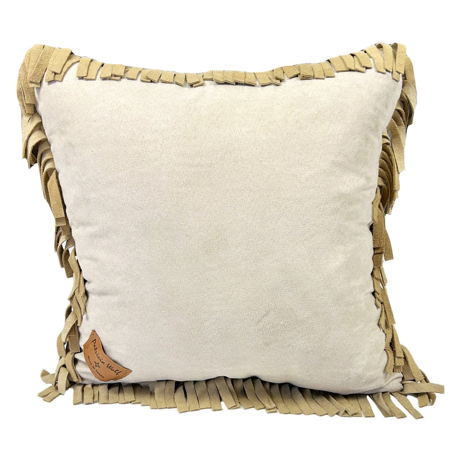 Rockmount Vintage Bronc Leather Fringe Western Pillow - Rockmount Clothing - Flyclothing LLC
