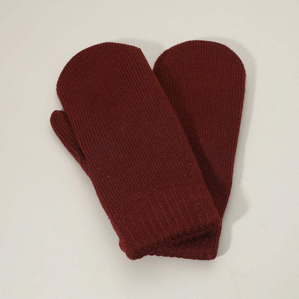 12Pairs - Chenille Lined Mitten Gloves - Madeline Love - Flyclothing LLC