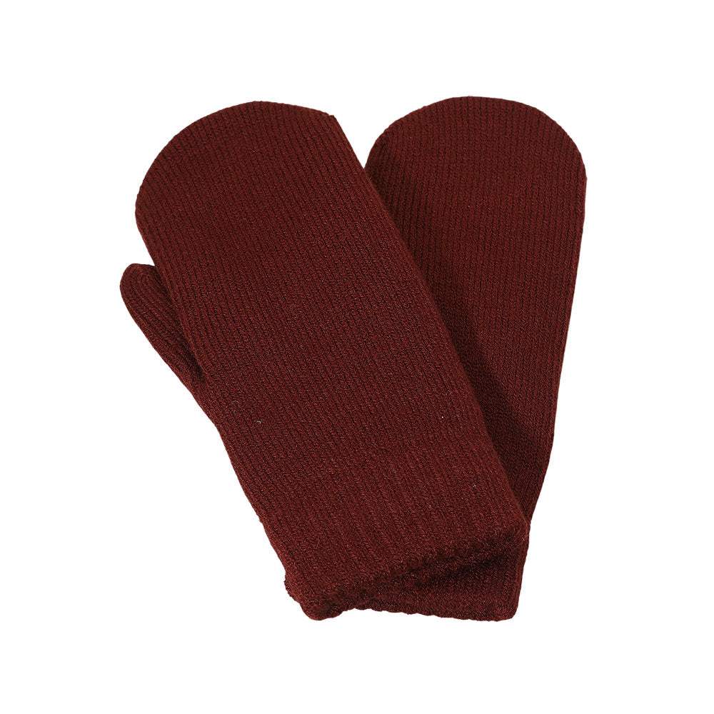 12Pairs - Chenille Lined Mitten Gloves - Madeline Love - Flyclothing LLC