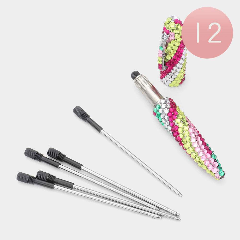 12PCS - Ballpoint Pen Refills - Madeline Love - Flyclothing LLC