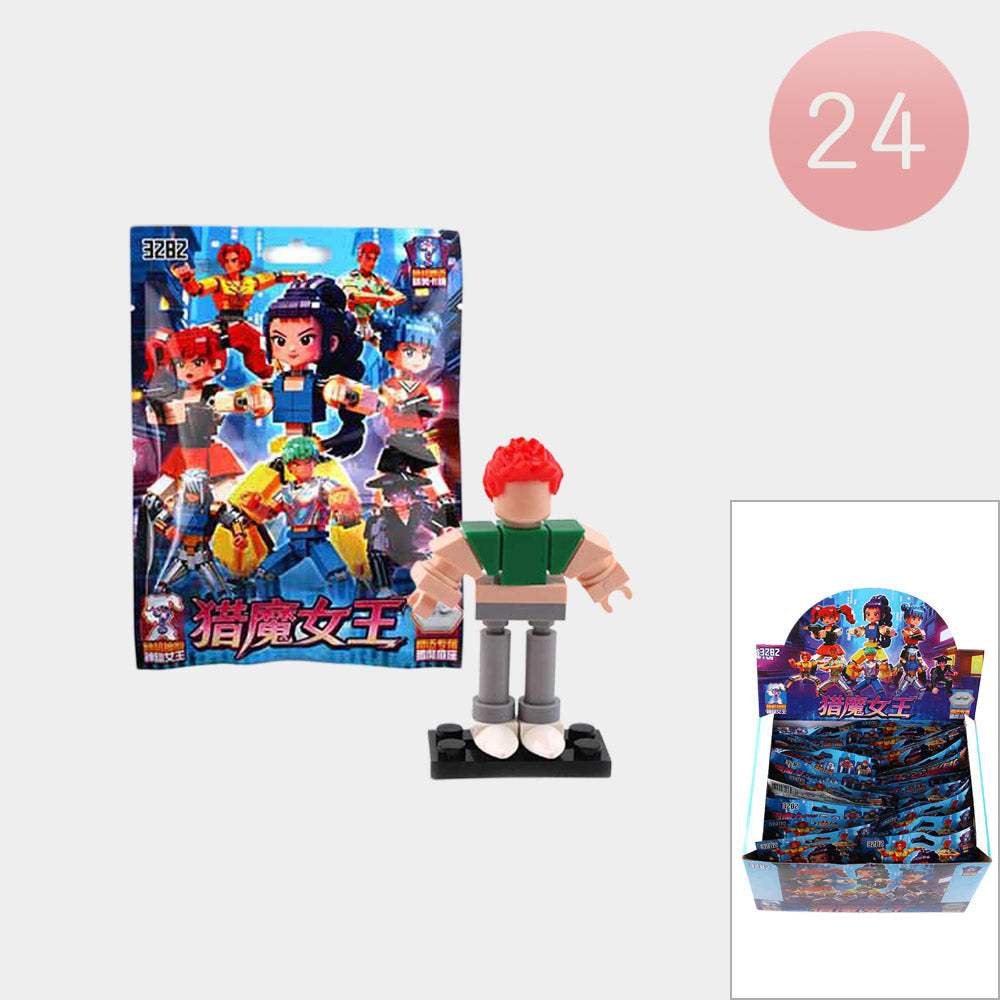 24PCS - Building Block Figure Surprise Blind Bags - Madeline Love - Flyclothing LLC