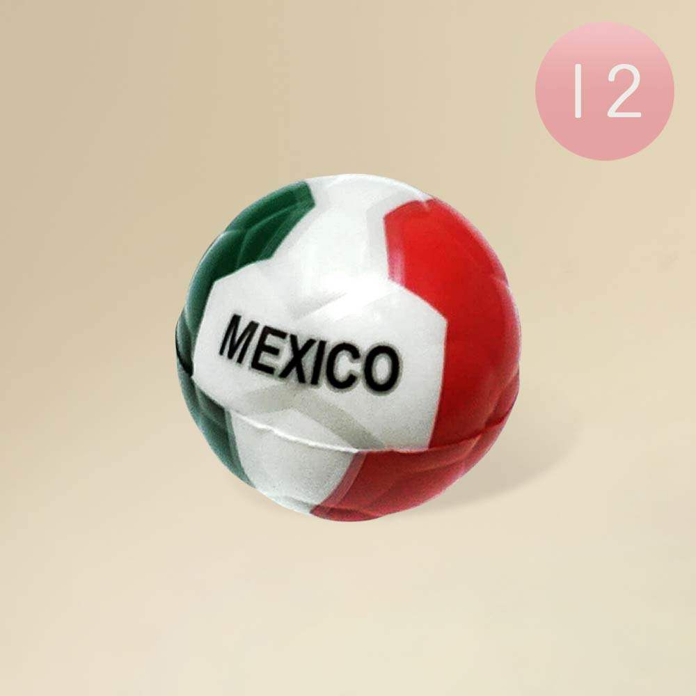 12PCS - Mexico Soccer Ball Squishy Toy - Madeline Love - Flyclothing LLC