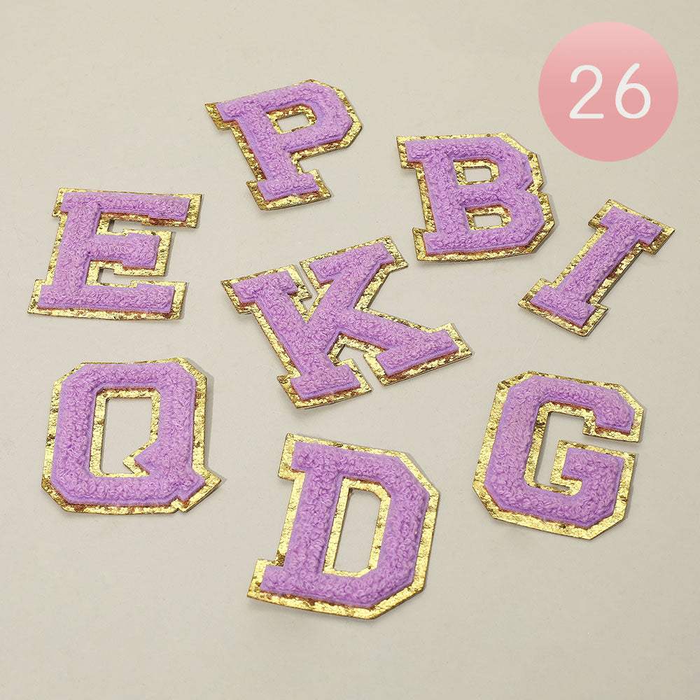 26PCS - Iron On Decorative Monogram Applique Patch - Madeline Love - Flyclothing LLC