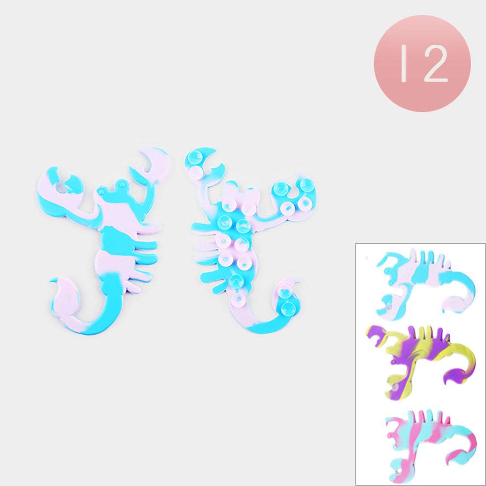 12PCS - Scorpion Squidopop It Sucker Fidget Kids Toys - Madeline Love - Flyclothing LLC