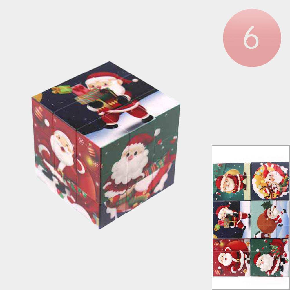 6PCS - Christmas Santa Magic Cube Toys - Madeline Love - Flyclothing LLC