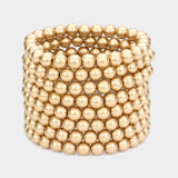 8PCS Pearl Stack Stretch Bracelets - Madeline Love - Flyclothing LLC