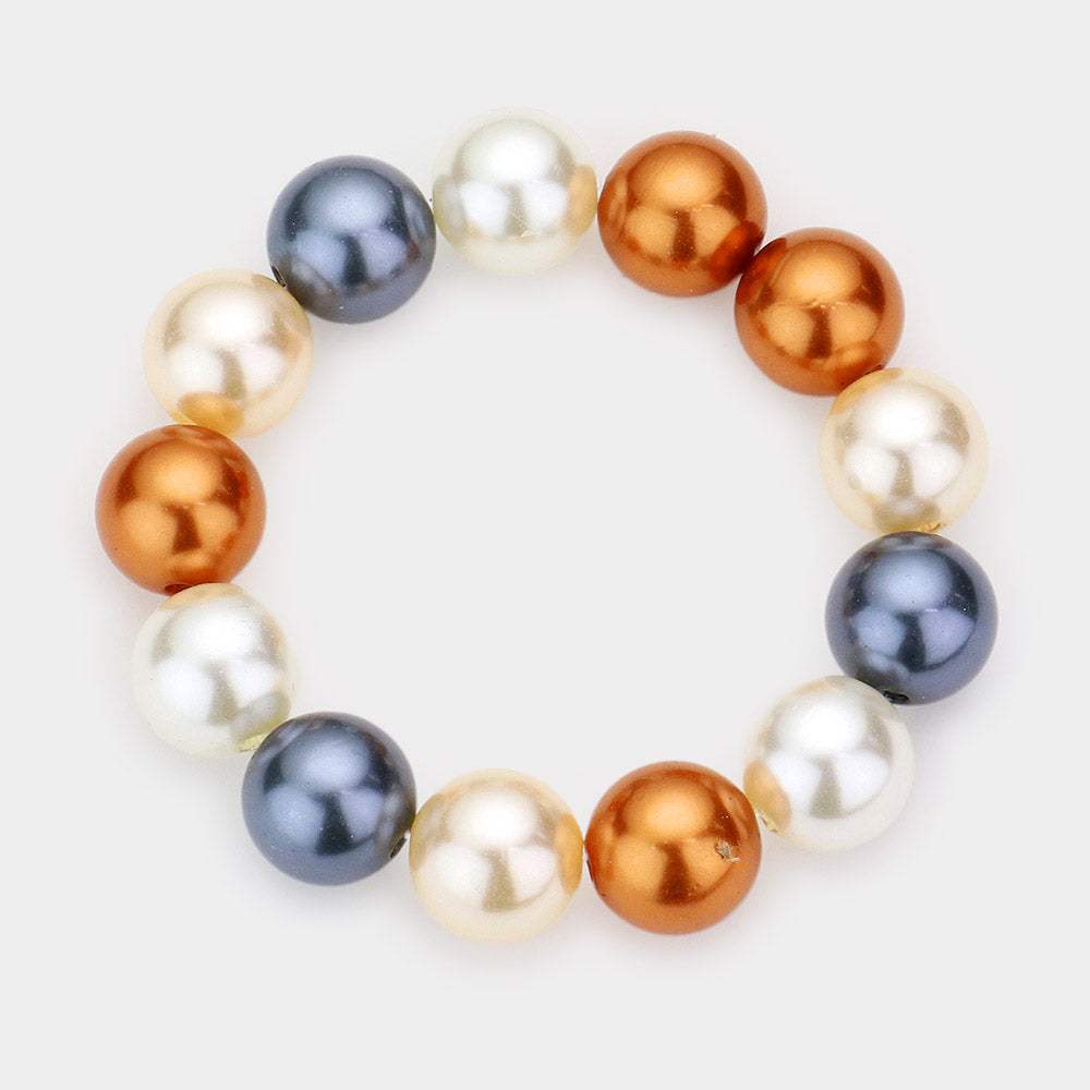 Pearl Stretch Bracelet - Madeline Love - Flyclothing LLC