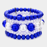 Pearl Stretch Bracelet - Madeline Love - Flyclothing LLC