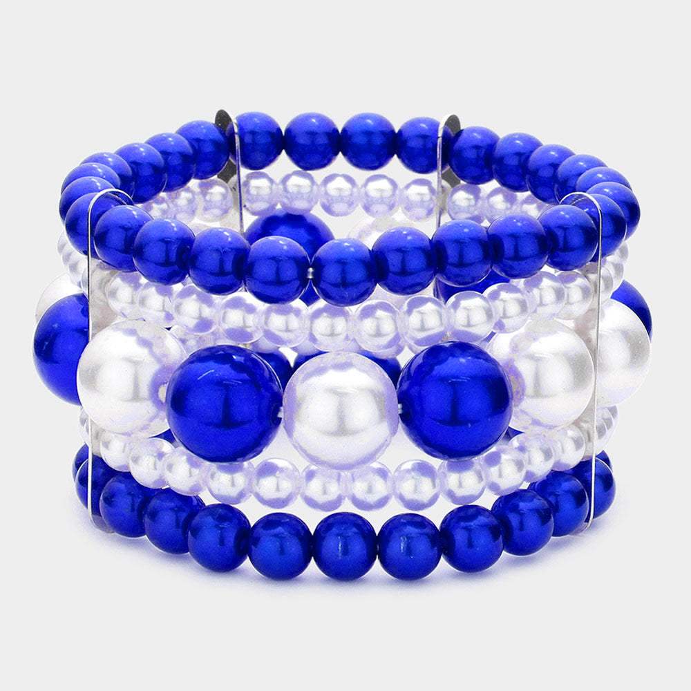 Pearl Stretch Bracelet - Madeline Love - Flyclothing LLC