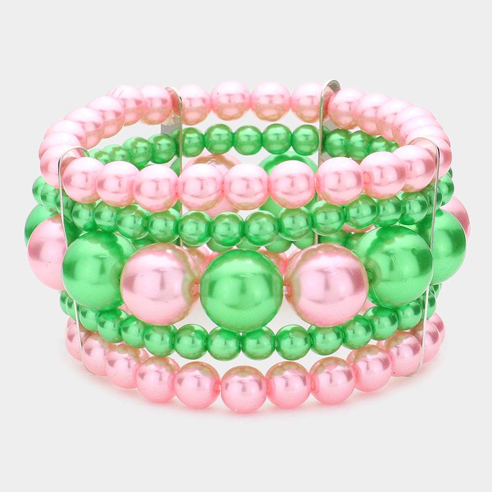 Pearl Stretch Bracelet - Madeline Love - Flyclothing LLC