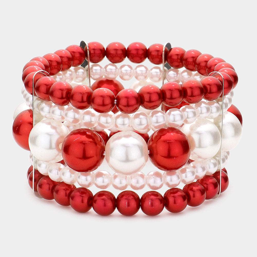 Pearl Stretch Bracelet - Madeline Love - Flyclothing LLC