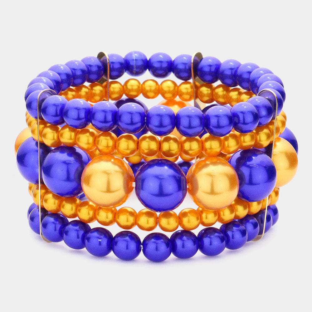 Pearl Stretch Bracelet - Madeline Love - Flyclothing LLC