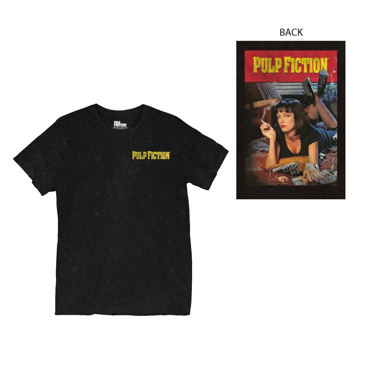 Pulp Fiction-Pulp Fiction Distress Unisex T-Shirt - Pulp Fiction - Flyclothing LLC