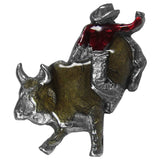 Bull Rider Lapel Pin - Siskiyou Originals - Flyclothing LLC
