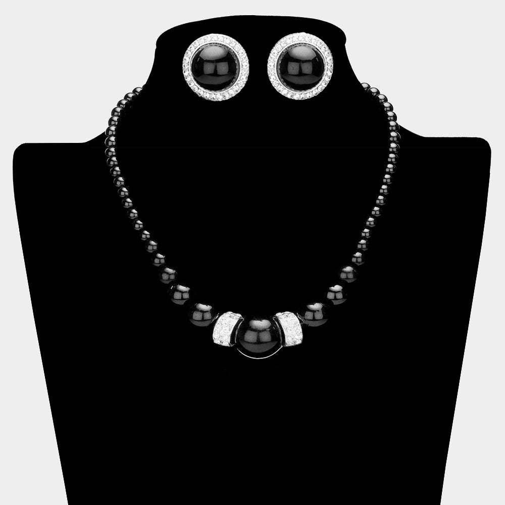 Round Pearl Necklace - Madeline Love - Flyclothing LLC