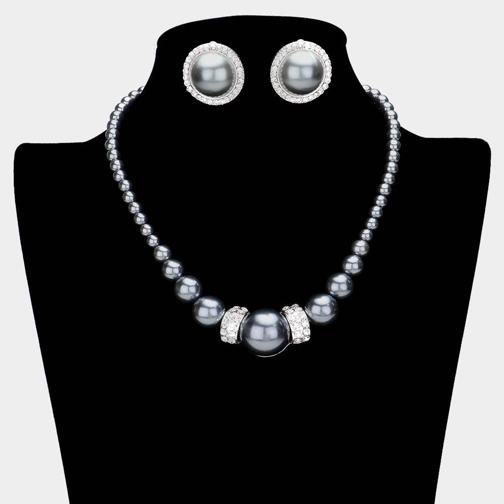 Round Pearl Necklace - Madeline Love - Flyclothing LLC