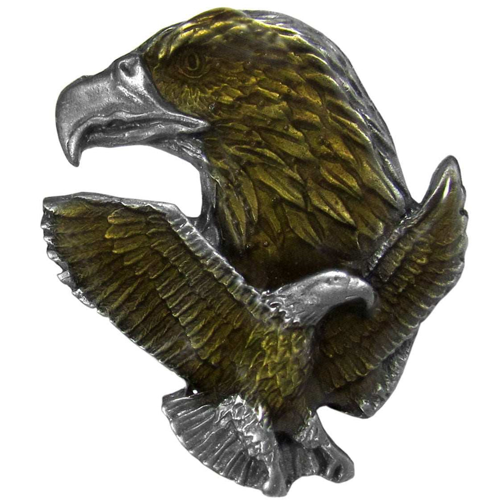 Eagle in Flight and Profile Lapel Pin - Siskiyou Originals - Flyclothing LLC