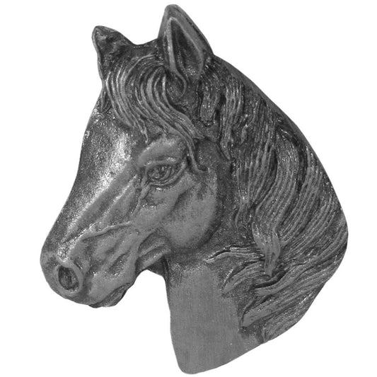 Horse Profile Antiqued Lapel Pin - Siskiyou Originals - Flyclothing LLC