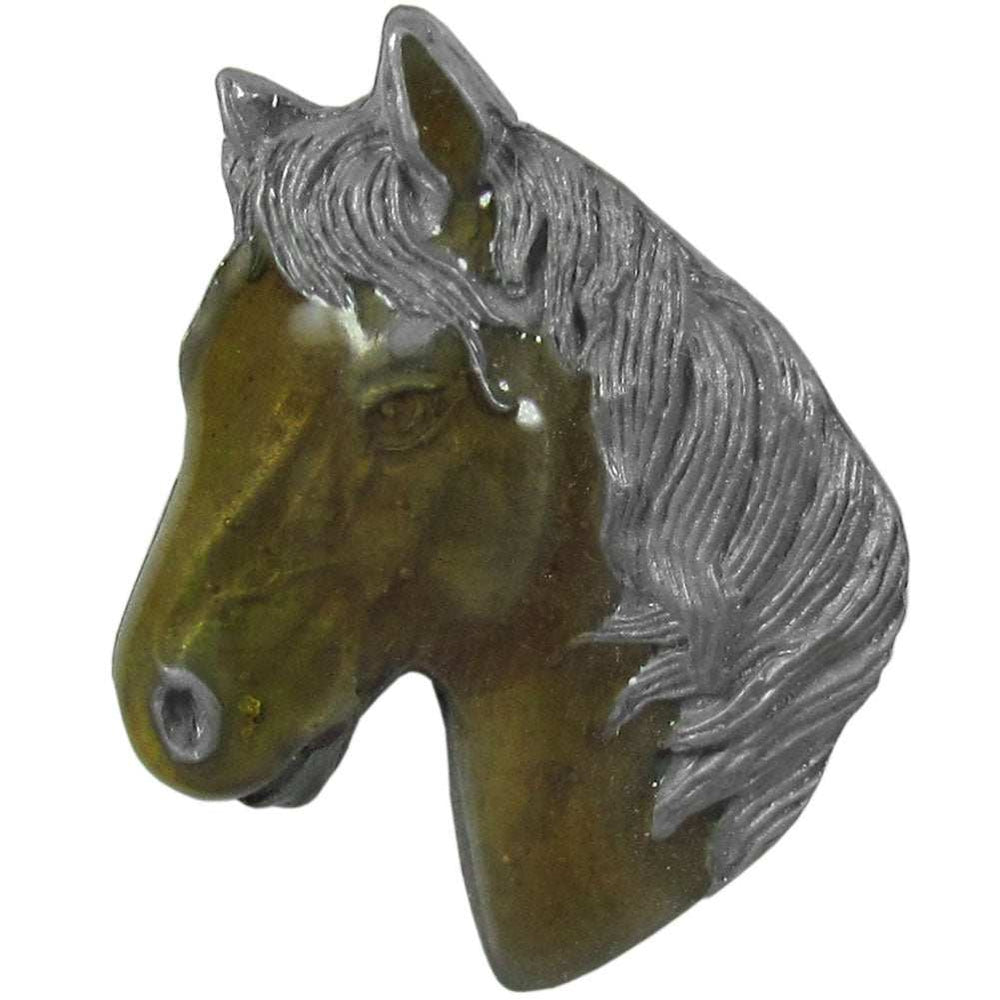 Horse Profile Lapel Pin - Siskiyou Originals - Flyclothing LLC