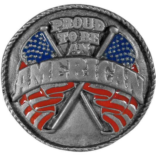 Proud to be an American Lapel Pin - Siskiyou Originals - Flyclothing LLC