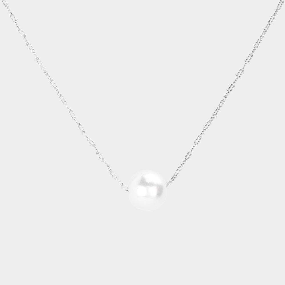 Pearl Pendant Necklace - Madeline Love - Flyclothing LLC