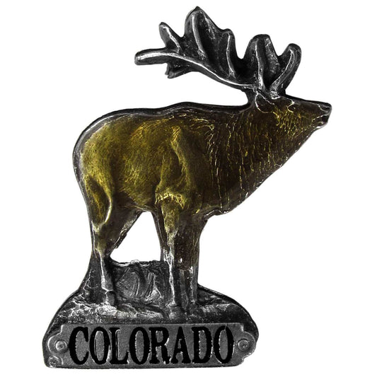 Colorado Elk Lapel Pin - Siskiyou Originals - Flyclothing LLC