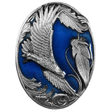 Soaring Eagle with Western Scroll Lapel Pin - Siskiyou Originals - Flyclothing LLC