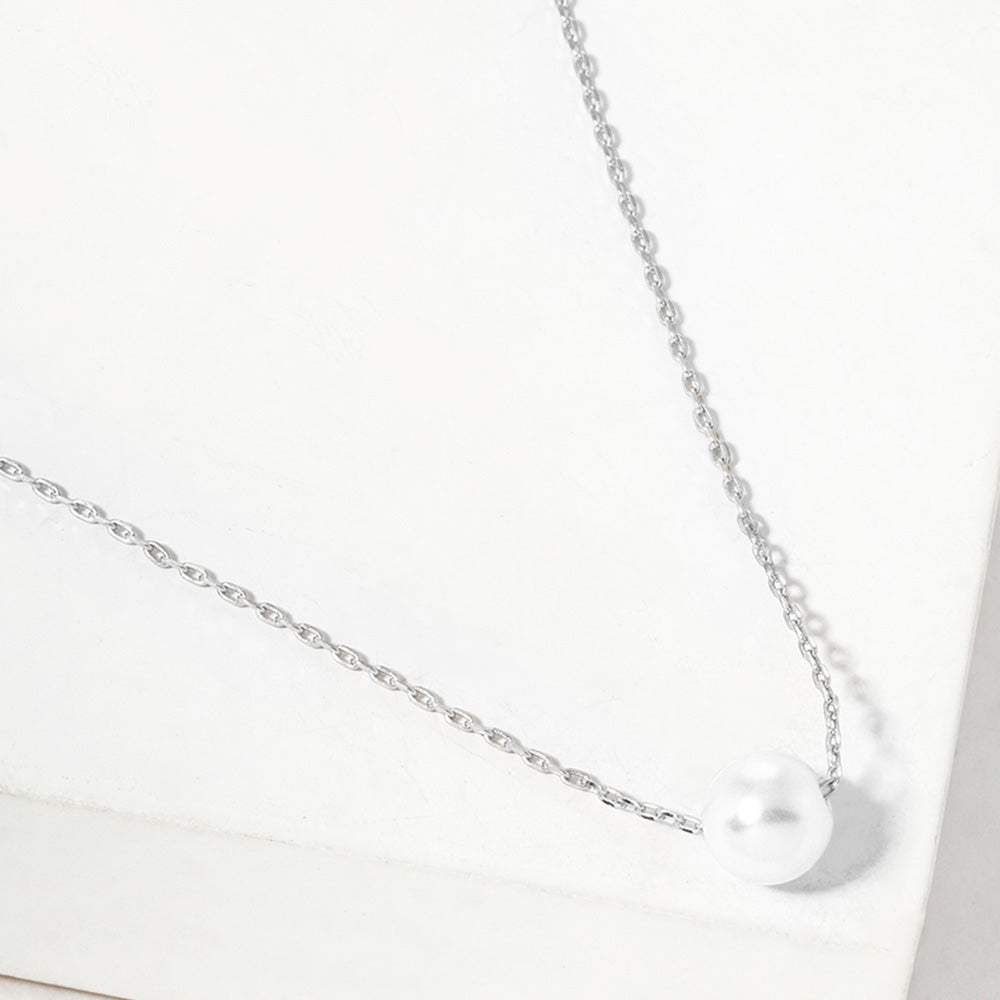 Pearl Pendant Necklace - Madeline Love - Flyclothing LLC