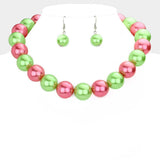 Oversized Pearl Necklace - Madeline Love - Flyclothing LLC