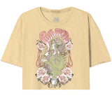 Pink Floyd Lady Pink Oversize Crop Top - Pink Floyd