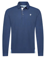 Coast Long Sleeve Polo - White Water Life - Flyclothing LLC