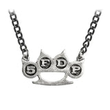 Alchemy Rocks 5 Finger Death Punch: Knuckle Duster Pendant - Alchemy Gothic - Flyclothing LLC
