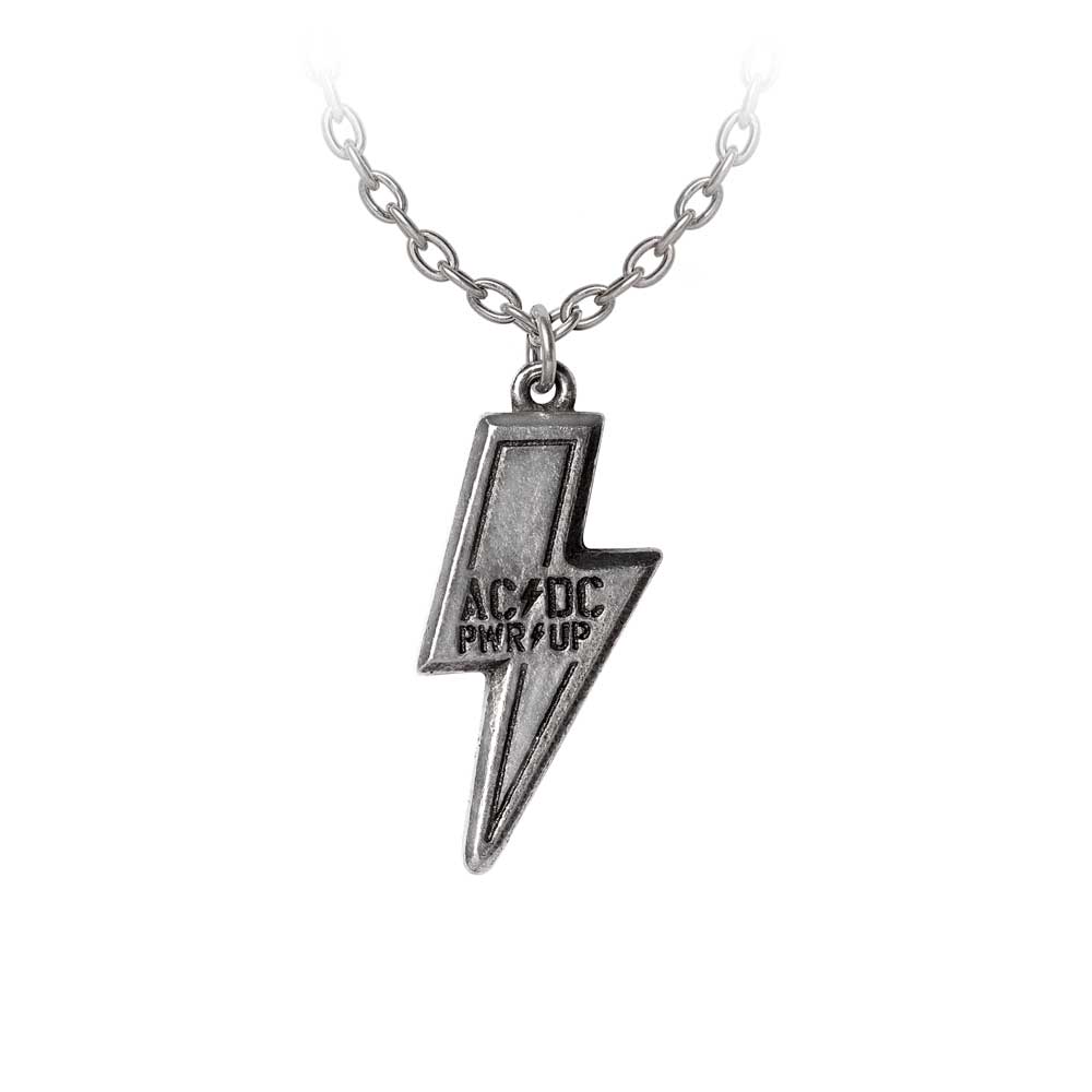 Alchemy AC/DC PWR/UP Flash Logo Pendant