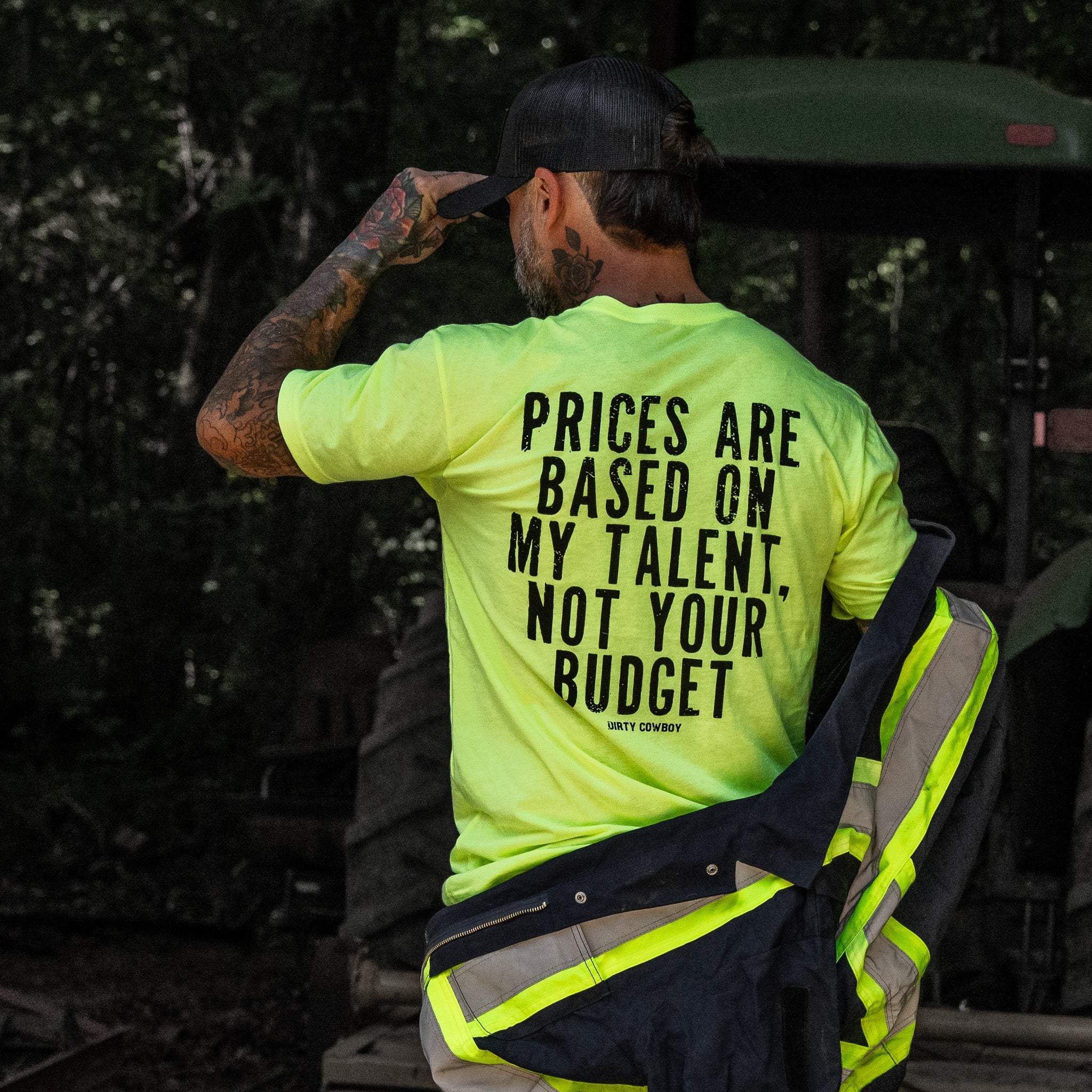 My Prices Are Based On My Talent Men's T-Shirt - DIRTY COWBOY USA - Flyclothing LLC
