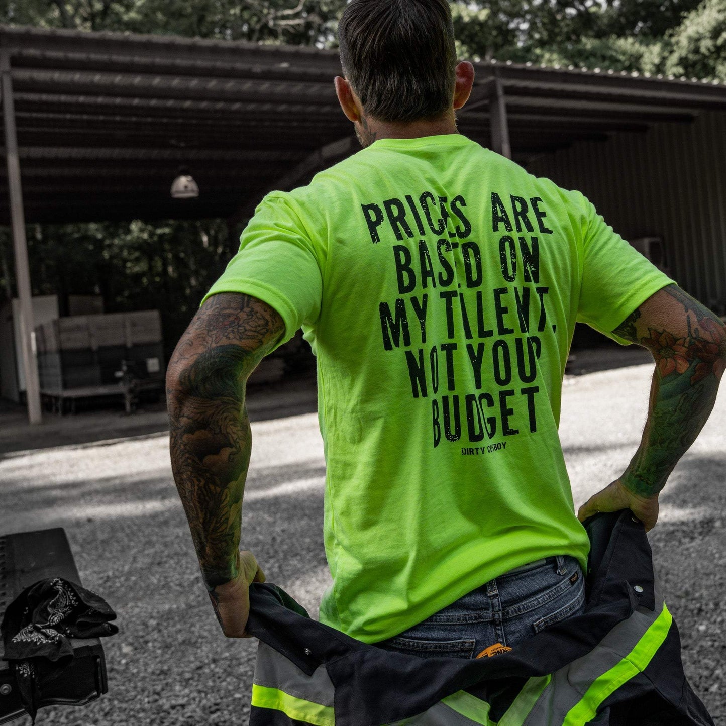 My Prices Are Based On My Talent Men's T-Shirt - DIRTY COWBOY USA - Flyclothing LLC