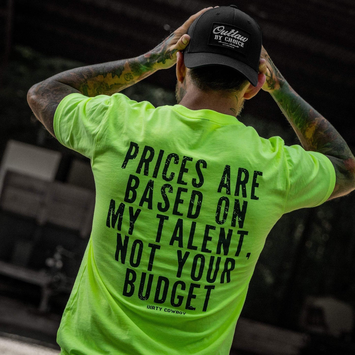 My Prices Are Based On My Talent Men's T-Shirt - DIRTY COWBOY USA - Flyclothing LLC