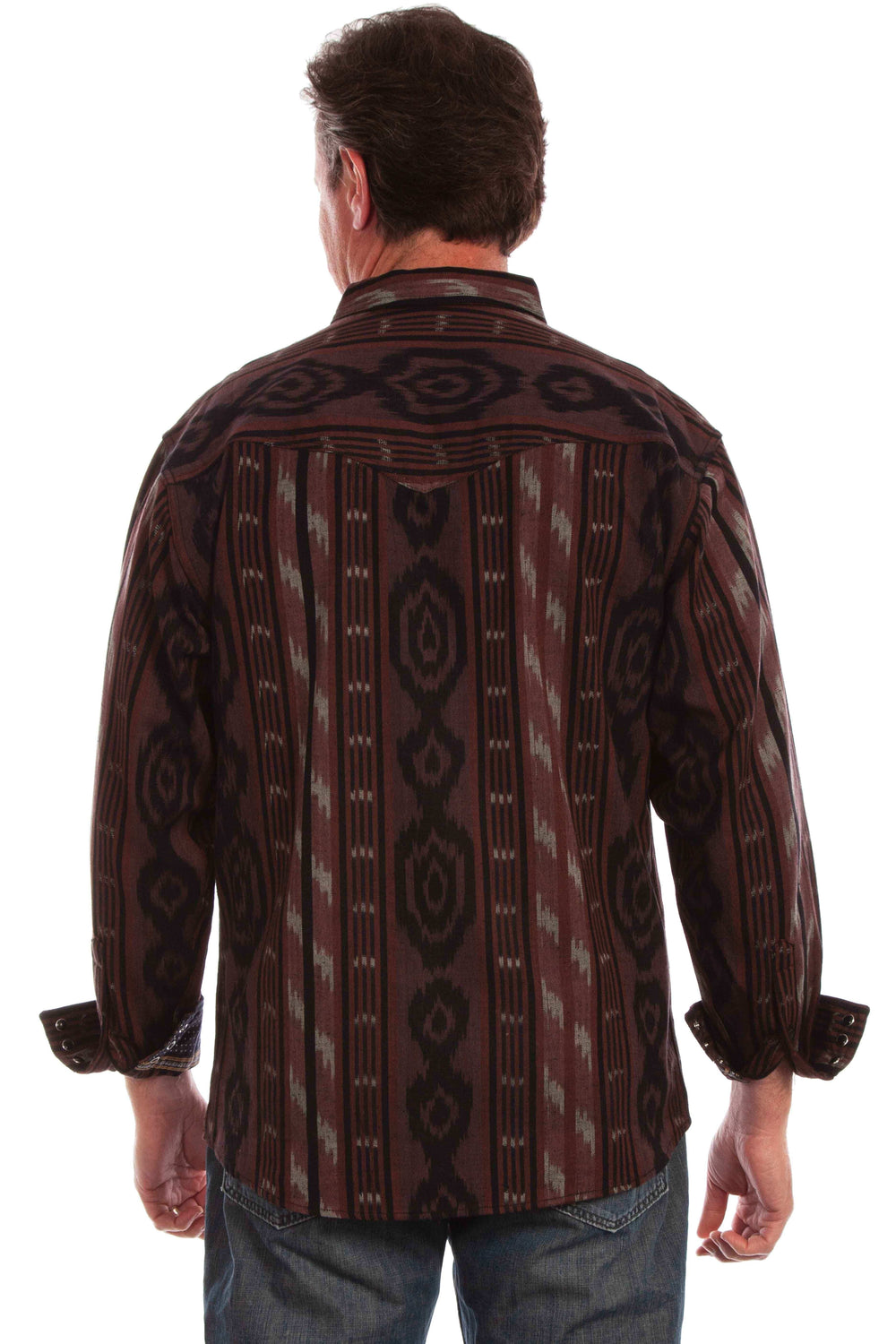 Scully Leather Western Scully Signature Ikat Shirt - Scully Leather - Flyclothing LLC
