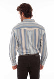 Scully Leather Western Scully Signature Y/D Jacquard Shirt - Scully Leather