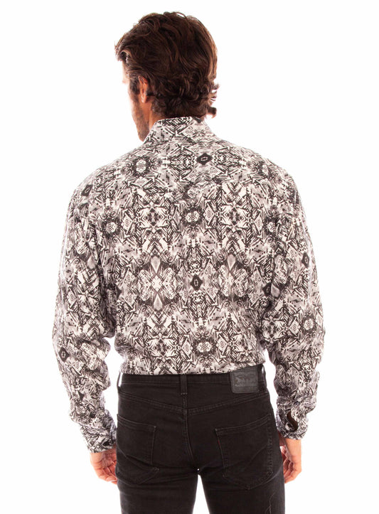 Scully Leather Western Scully Tencel Shirt - Scully Leather