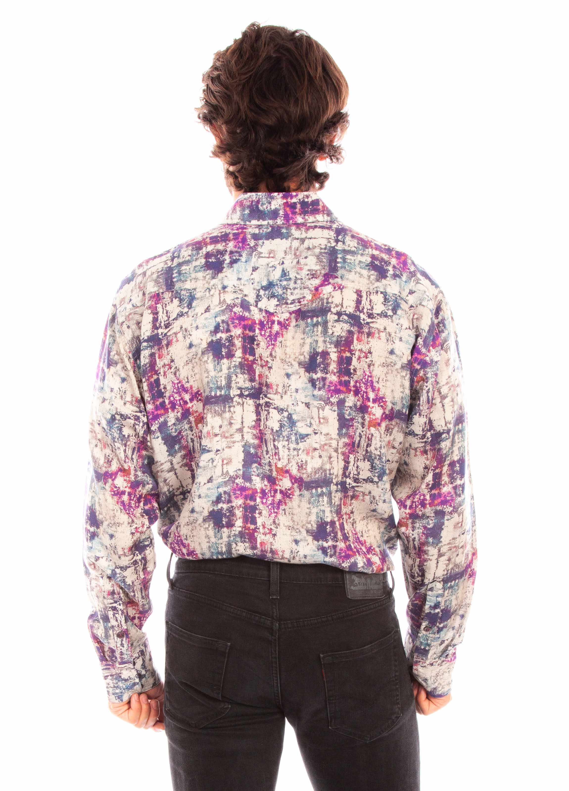 Scully Leather Western Scully Tencel Shirt - Scully Leather