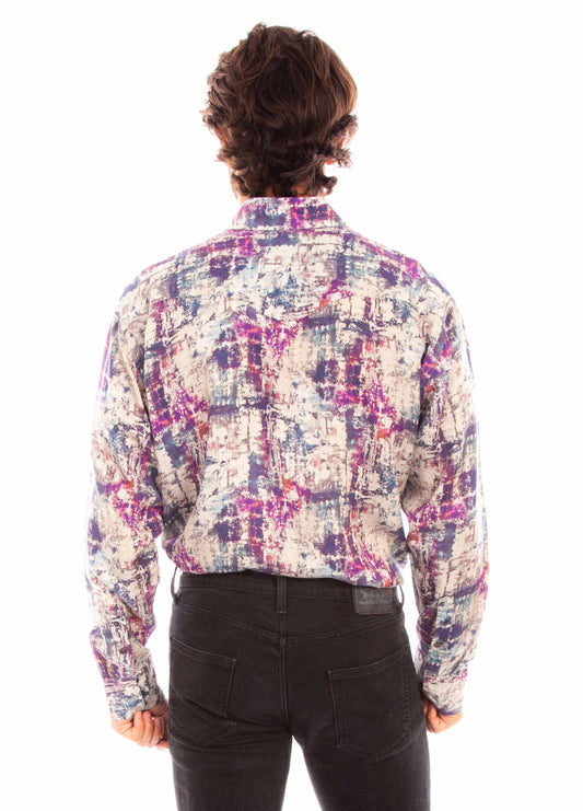 Scully Leather Western Scully Tencel Shirt - Scully Leather